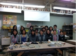 陶芸教室全員