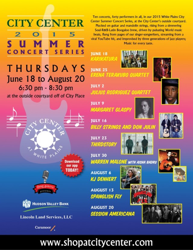 summer concert poster